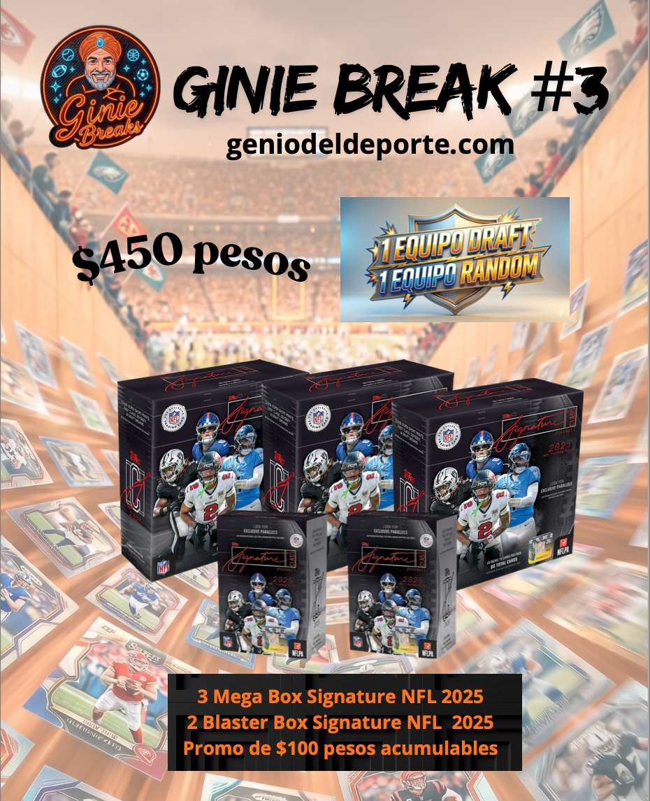 Break #3 NFL Signarture