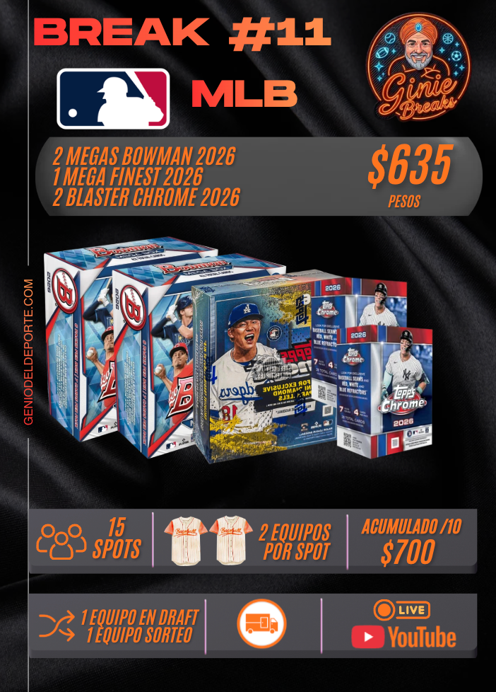BREAK #11 MLB